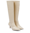 SOULIERS MARTINEZ ELENA LEATHER KNEE-HIGH BOOTS