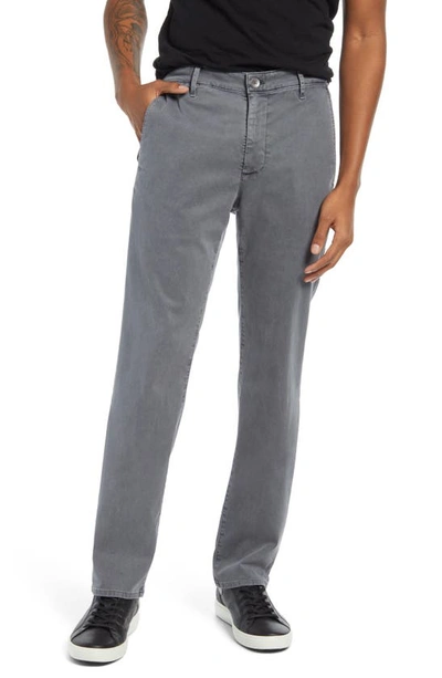 Ag Slim Fit Chinos In Sulfur Desert Overcast