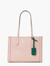 Kate Spade Market Pebbled Leather Medium Tote In French Rose