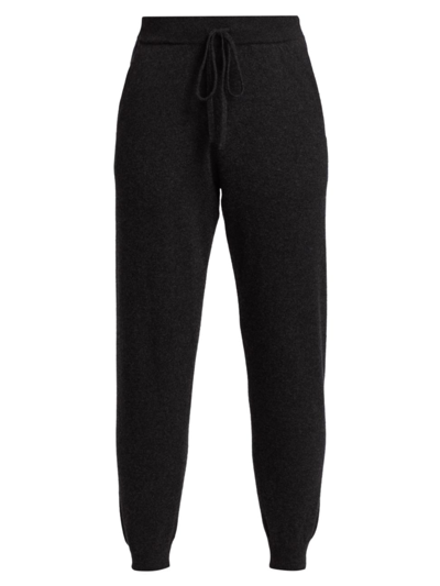 Saks Fifth Avenue Collection Cashmere Joggers In Gunmetal
