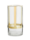 Sagaform Top Glass Vase In Silver