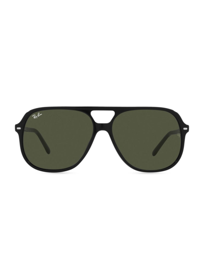 Ray Ban Men's Rb2198 Bill 60mm Square Sunglasses In Green