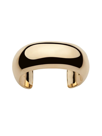 Jennifer Fisher Globe 10k-gold-plated Small Cuff In Yellow Gold