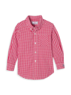 Classic Prep Kids' Little Boy's & Boy's Owen Button-front Shirt In Red