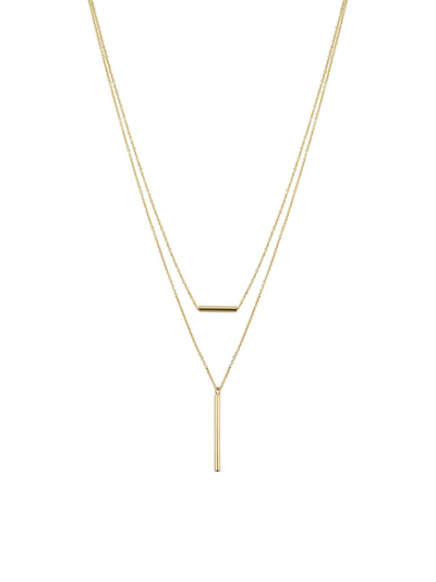 Oradina 14k Yellow Gold Vicenza Layered Necklace