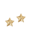 ORADINA WOMEN'S 14K YELLOW GOLD STREET STAR STUDS