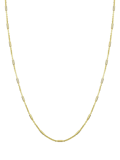 Oradina 14k Yellow Gold Vicenza Rolo Chain