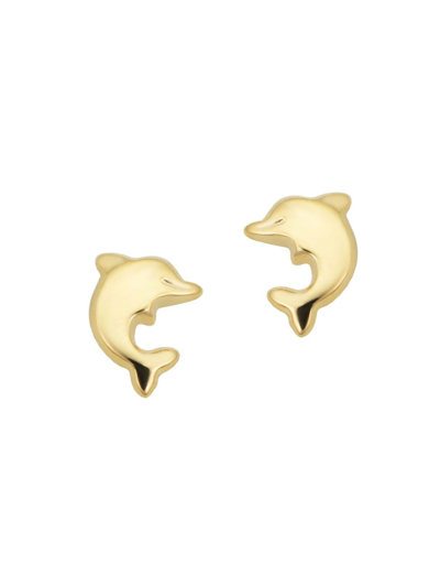 Oradina 14k Yellow Gold Make A Splash Studs