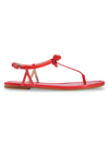 Kate Spade Piazza Strappy Ankle-strap Sandals In Coral Rose