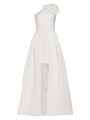 Alexia Maria Blair Convertible Skirt Gown In White