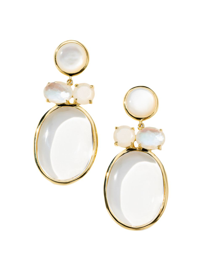 Ippolita 18kt Yellow Gold Rock Candy Luce Snowman Drop Earrings