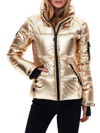 Sam Freestyle Down Puffer Jacket In Gold