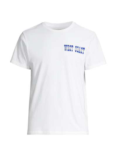 Pasadena Leisure Club West Coast Short-sleeve T-shirt In White