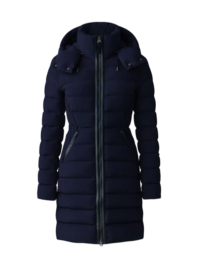 Mackage Farren Light Down Coat In Navy