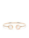 DAMIANI 18KT ROSE GOLD MOTHER-OF-PEARL DIAMOND CUFF
