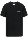 FLANEUR HOMME EMBROIDERED LOGO T-SHIRT