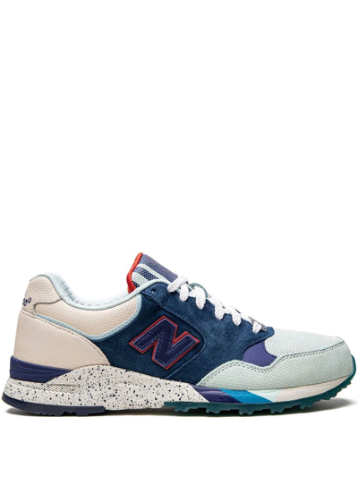 New Balance 850 Panelled Suede Sneakers In Blue