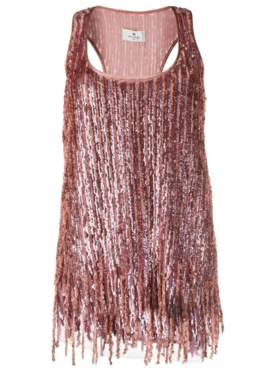 ETRO SEQUINNED TANK TOP
