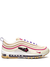 Nike Air Max 97 Se Next Sneakers In Sesame/electro Purple-white In Nude