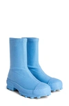 Camperlab Traktori 45mm Sock-style Boots In Lt/ Pastel Blue