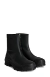 Camperlab Traktori Leather Boot In Black