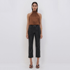 Simkhai Nara Jacquard Top In Chocolate