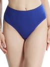 Hanky Panky Playstretch High-waist Thong In Lapis