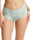 Hanky Panky Daily Lace Boyshort In Cool Sage