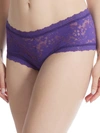 Hanky Panky Daily Lace Boyshorts In Cassis