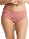 Hanky Panky Signature Lace Boyshort In Antique Rose