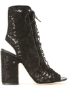 LAURENCE DACADE FLORAL LACE BOOTS,NELLYDENIMFABRIC11838961