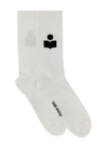 Isabel Marant Logo Cotton Blend Socks