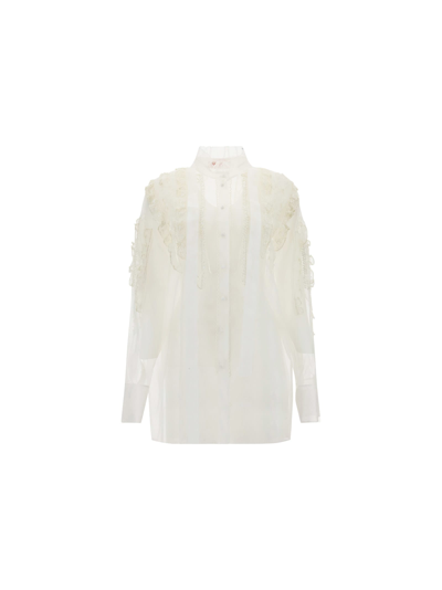 Valentino Shirt In Bianco