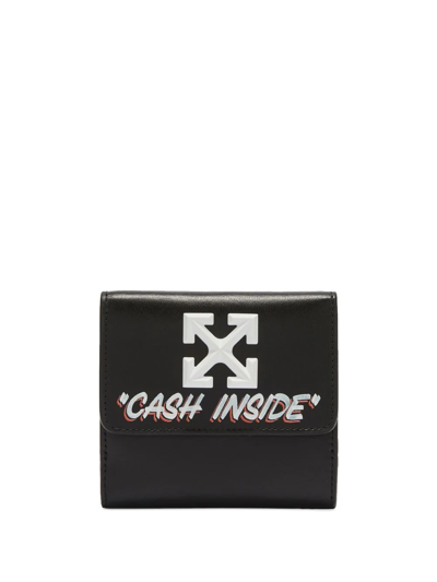 Off-White c/o Virgil Abloh Jitney Mini Compact Wallet Nude No Colo