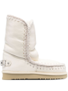 Mou Eskimo Leather Boots In White