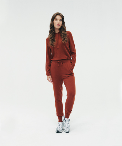 Naadam The Essential Cashmere Sweatpants In Rust