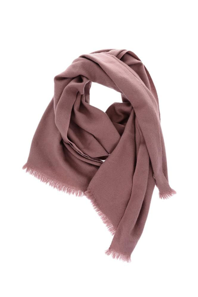 Agnona Womens Pink Other Materials Scarf