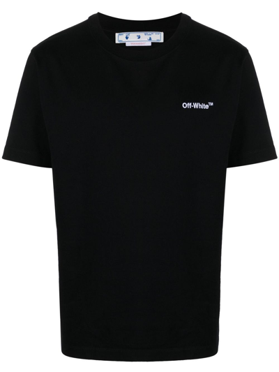 Off-white T-shirt-xs Nd Off White Male In Black