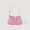 Sandro Janet Shoulder Bag In Pink