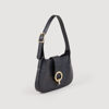 Sandro Baguette Bag In Black