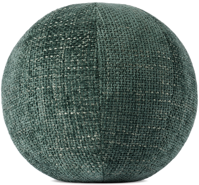 Polspotten Green Small Cushion Ball In Dark Green