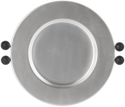 Natalia Criado Silver Piatto Lava Platter In N/a