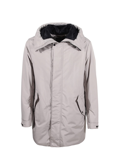 Moorer Hooded Parka - Alibrando Stp In Perla