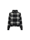 Woolrich Gentry Check-print Bomber Jacket In Black Check