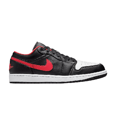 Pre-owned Air Jordan 1 Low 'white Toe' In Black