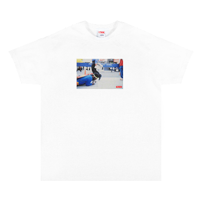 Pre-owned Supreme X Pope.l Training Crawl Tee 'white'