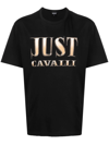 JUST CAVALLI LOGO印花短袖T恤