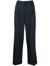 LOW CLASSIC WOOL-BLEND STRAIGHT-LEG TROUSERS