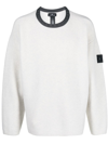 STONE ISLAND SHADOW PROJECT COMPASS-PATCH WOOL JUMPER