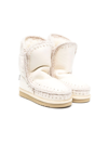 MOU SHEARLING-LINED LEATHER BOOTS